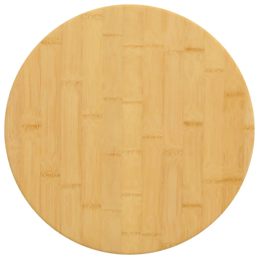 Table Top Ø40x2.5 cm Bamboo