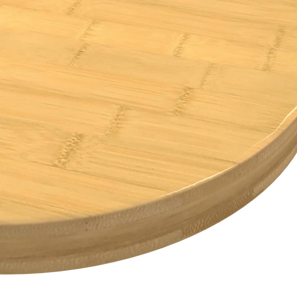 Sleek Ø70x4 cm Bamboo Table Top - Eco-Friendly Design