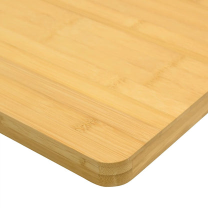 Bamboo Table Top 70x70x1.5 cm - Durable & Eco-Friendly