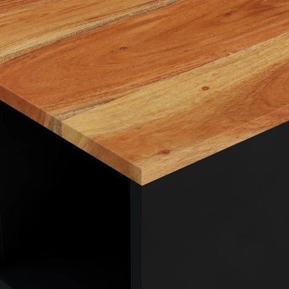 Coffee Table 60x50x35 cm Solid Wood Acacia