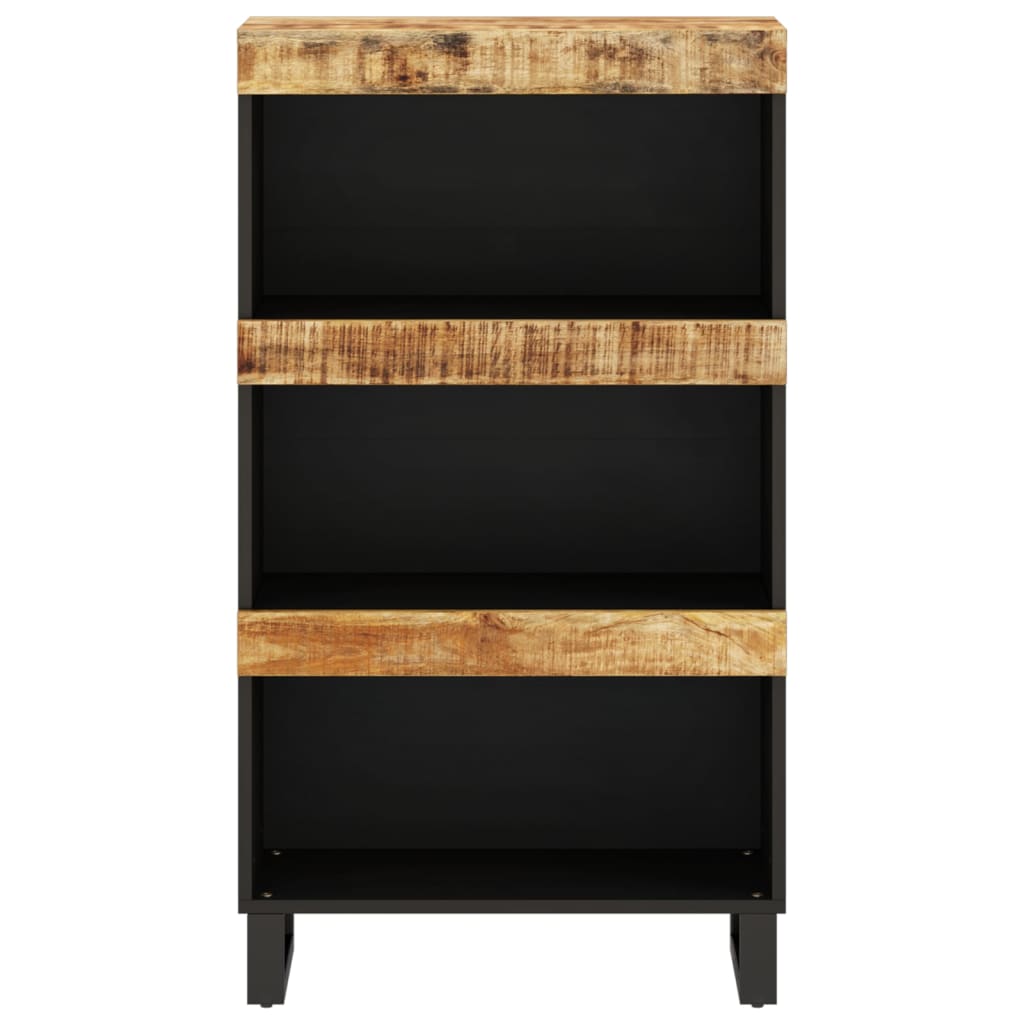 Solid Mango Wood Side Cabinet 60x33x107 cm - Elegant Storage Solution