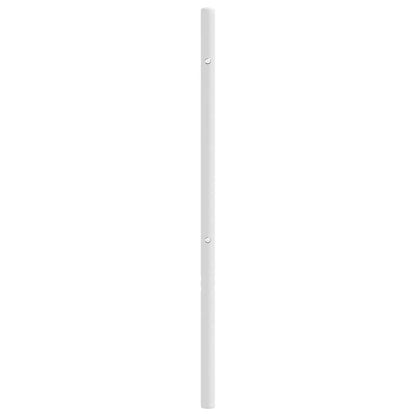 White Metal Headboard - Elegant & Sturdy 100 cm Design