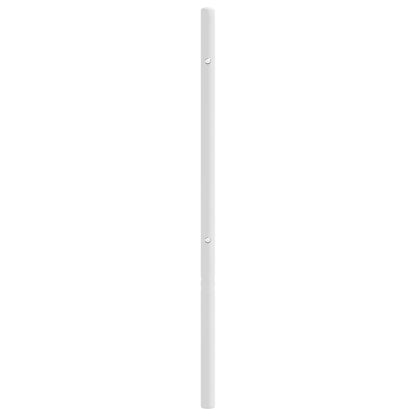 Metal Headboard White 120 cm