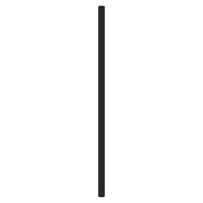Sleek Black Metal Headboard - 100 cm Stylish Bedroom Accent