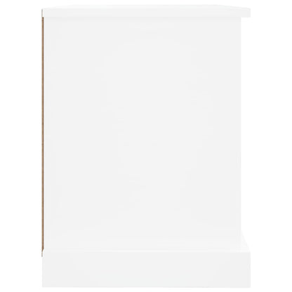 TV Cabinet White 73x35.5x47.5 cm Engineered Wood