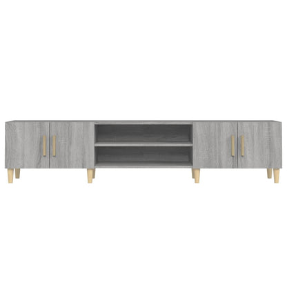 TV Cabinet Grey Sonoma 180x31.5x40 cm Engineered Wood