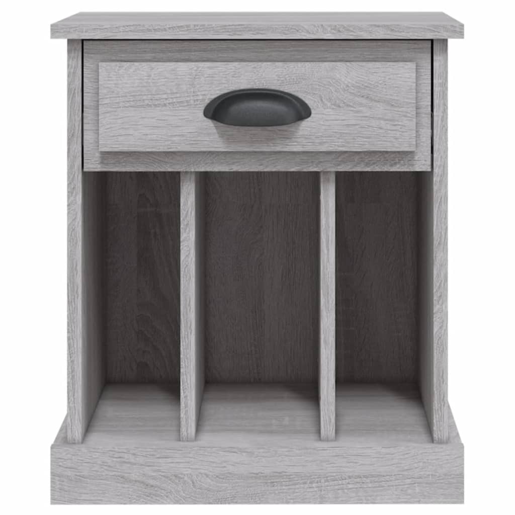 Set of 2 Grey Sonoma Bedside Cabinets - 43x36x50 cm
