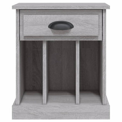 Set of 2 Grey Sonoma Bedside Cabinets - 43x36x50 cm