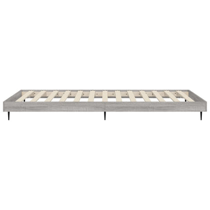 Grey Sonoma Engineered Wood Bed Frame 90x200 cm (No Mattress)