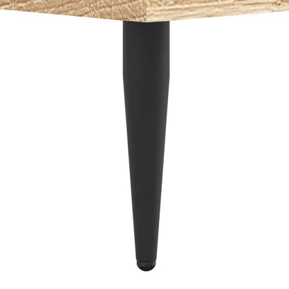 Sonoma Oak Small Single Bed Frame 75x190 cm - Engineered Wood