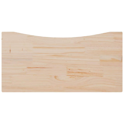 Desk Top 80x40x2.5 cm Solid Wood Pine