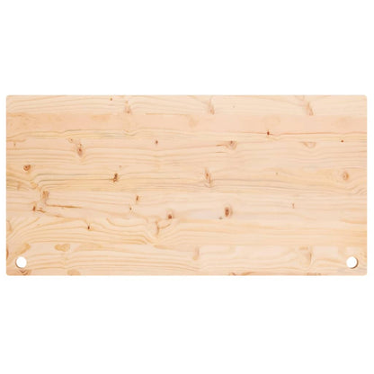 Desk Top 100x50x2.5 cm Solid Wood Pine