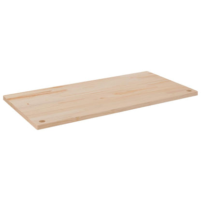 Desk Top 110x60x2.5 cm Solid Wood Pine