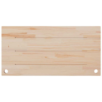 Desk Top 110x60x2.5 cm Solid Wood Pine