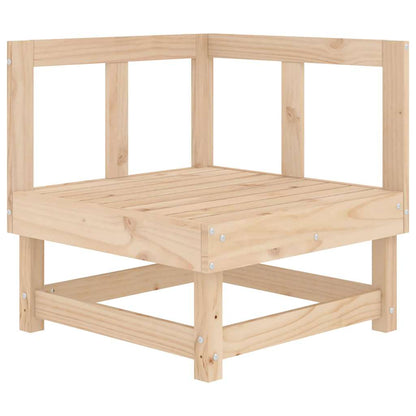 Solid Pine Corner Sofa with Cushions - Stylish & Durable Seating