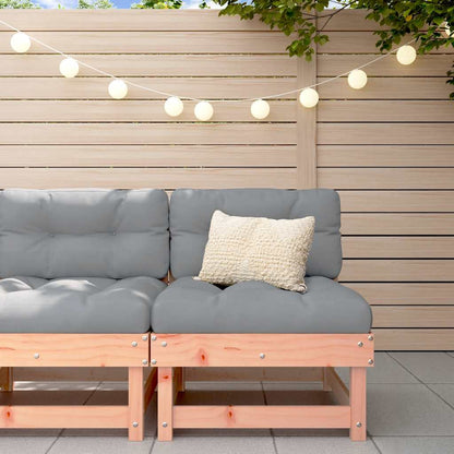 Solid Wood Douglas Middle Sofa with Cushions - Stylish & Durable