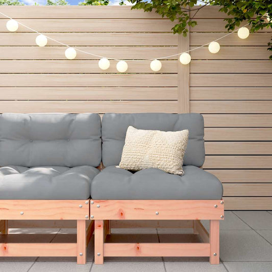 Solid Wood Douglas Middle Sofa with Cushions - Stylish & Durable
