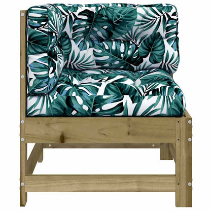 Pine Wood Corner Sofa with Cushions – Stylish & Durable Seating