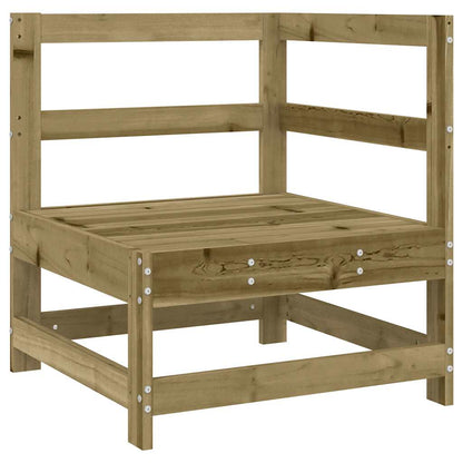 Pine Wood Corner Sofa with Cushions – Stylish & Durable Seating