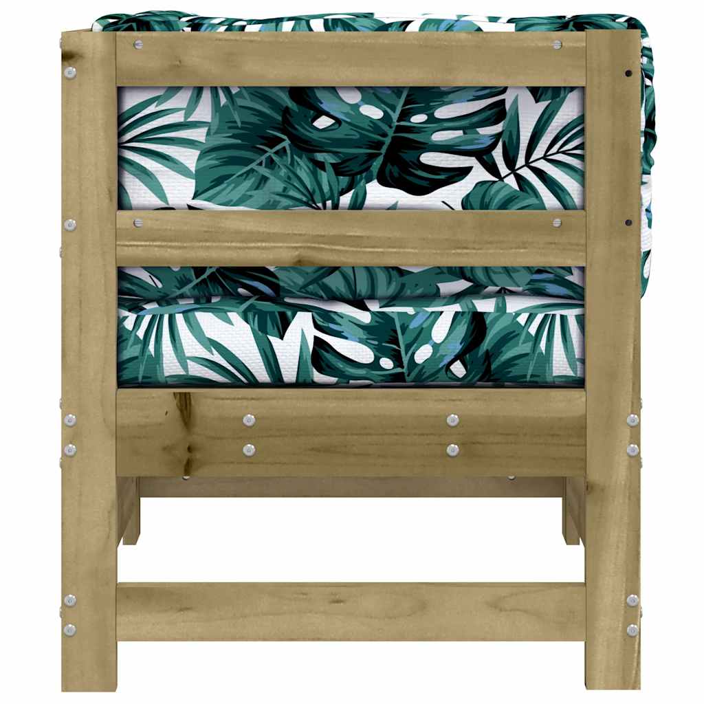 Pine Wood Corner Sofa with Cushions – Stylish & Durable Seating
