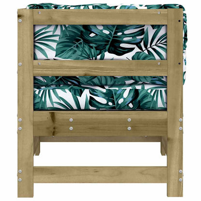 Pine Wood Corner Sofa with Cushions – Stylish & Durable Seating