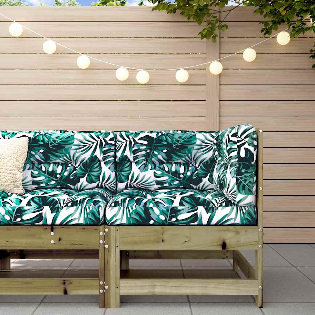 Pine Wood Corner Sofa with Cushions – Stylish & Durable Seating