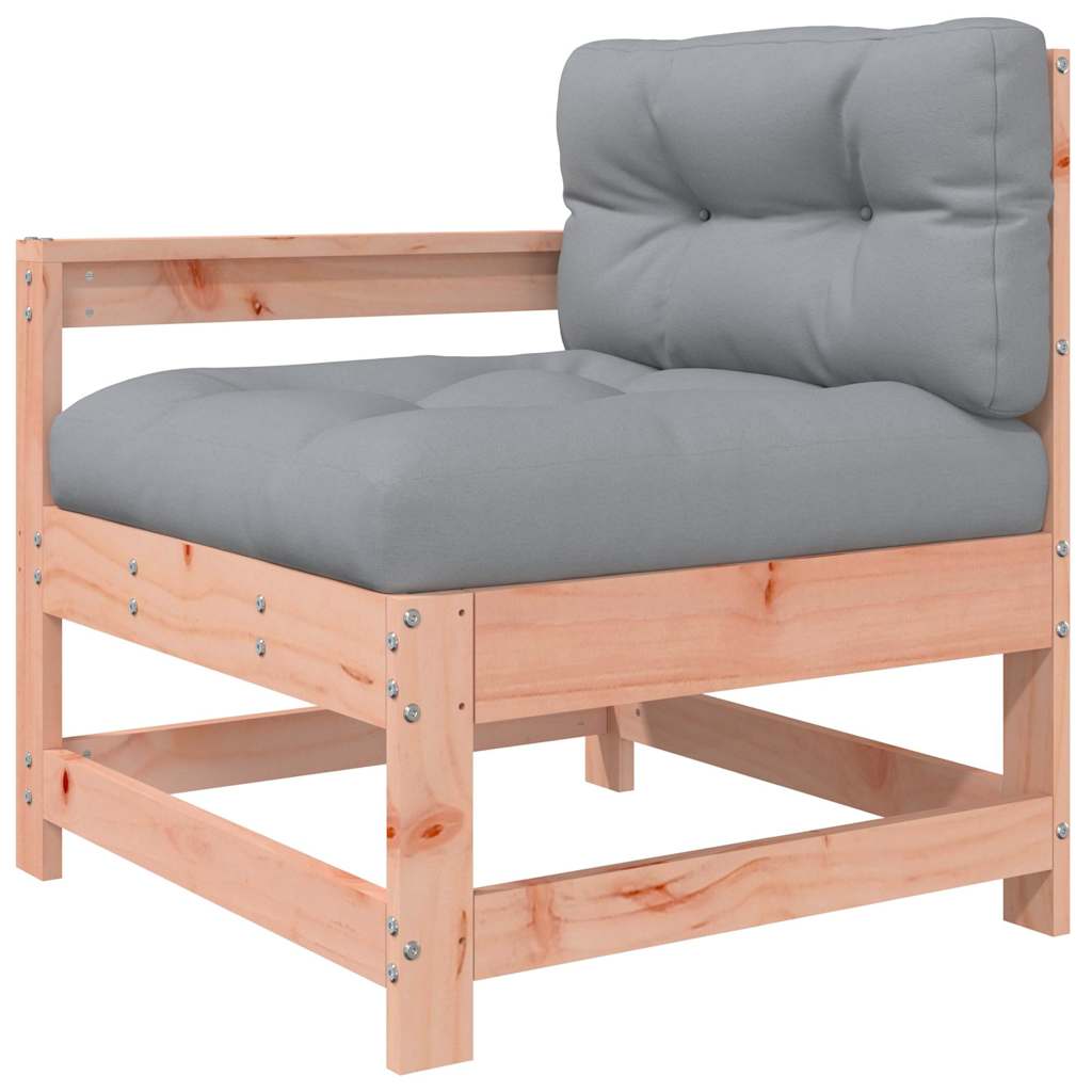 3 Piece Solid Wood Douglas Garden Lounge Set with Cushions