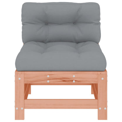 Douglas Solid Wood Middle Sofa with Cushions - Modern & Durable