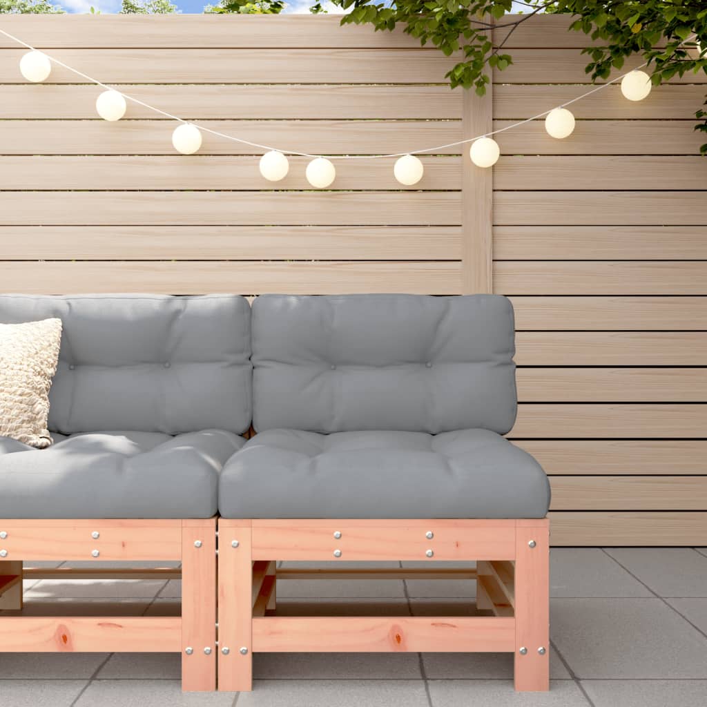Douglas Solid Wood Middle Sofa with Cushions - Modern & Durable