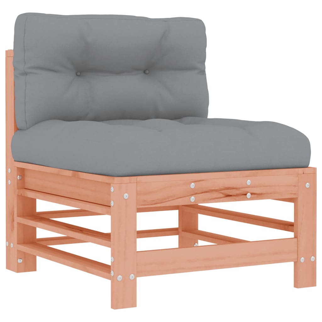 Solid Wood Douglas 2-Piece Middle Sofas with Cushions - Stylish Comfort