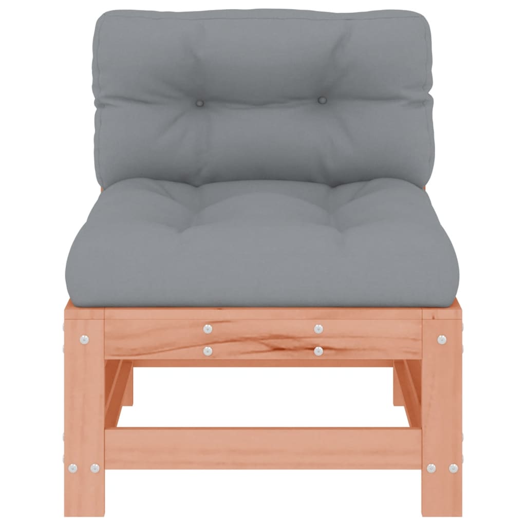 Solid Wood Douglas 2-Piece Middle Sofas with Cushions - Stylish Comfort