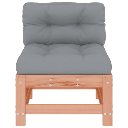 Solid Wood Douglas 2-Piece Middle Sofas with Cushions - Stylish Comfort