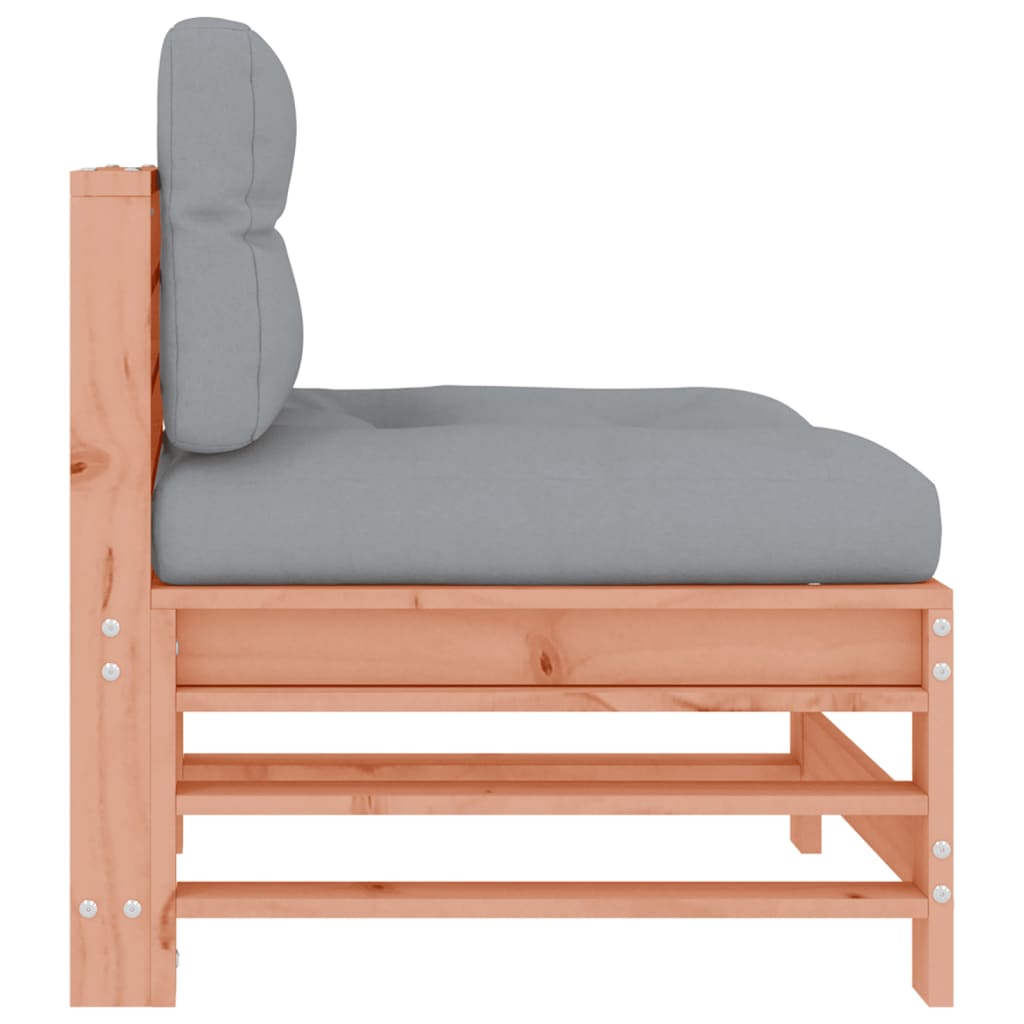 Solid Wood Douglas 2-Piece Middle Sofas with Cushions - Stylish Comfort