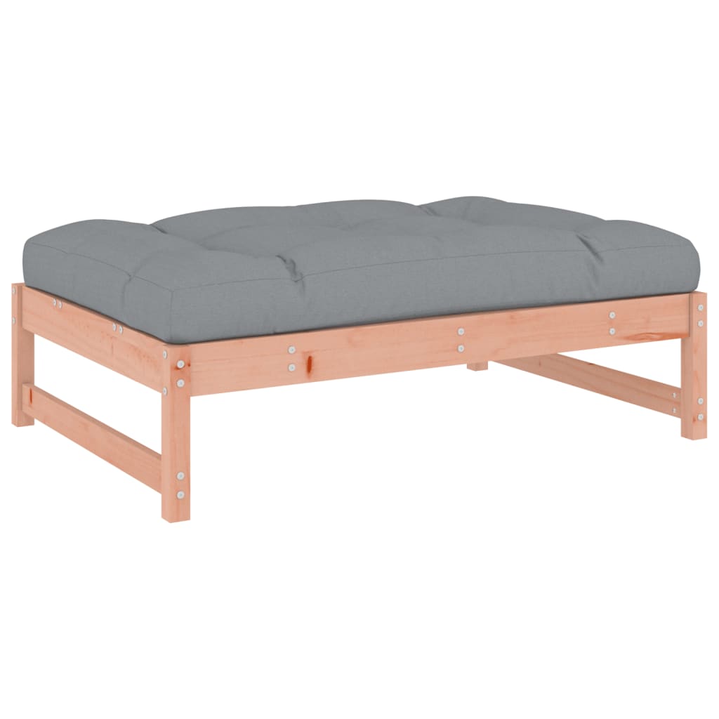 Solid Wood Douglas Garden Footstool 120x80 cm - Durable & Stylish