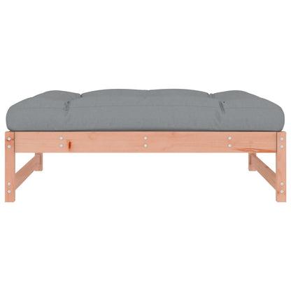 Solid Wood Douglas Garden Footstool 120x80 cm - Durable & Stylish
