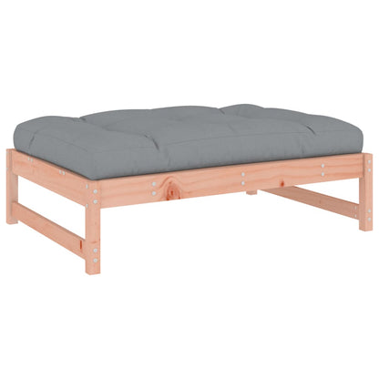 Solid Wood Douglas Garden Footstool 120x80 cm - Durable & Stylish