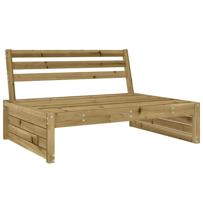 Compact Middle Sofa 120x80 cm in Pine Impregnated Wood