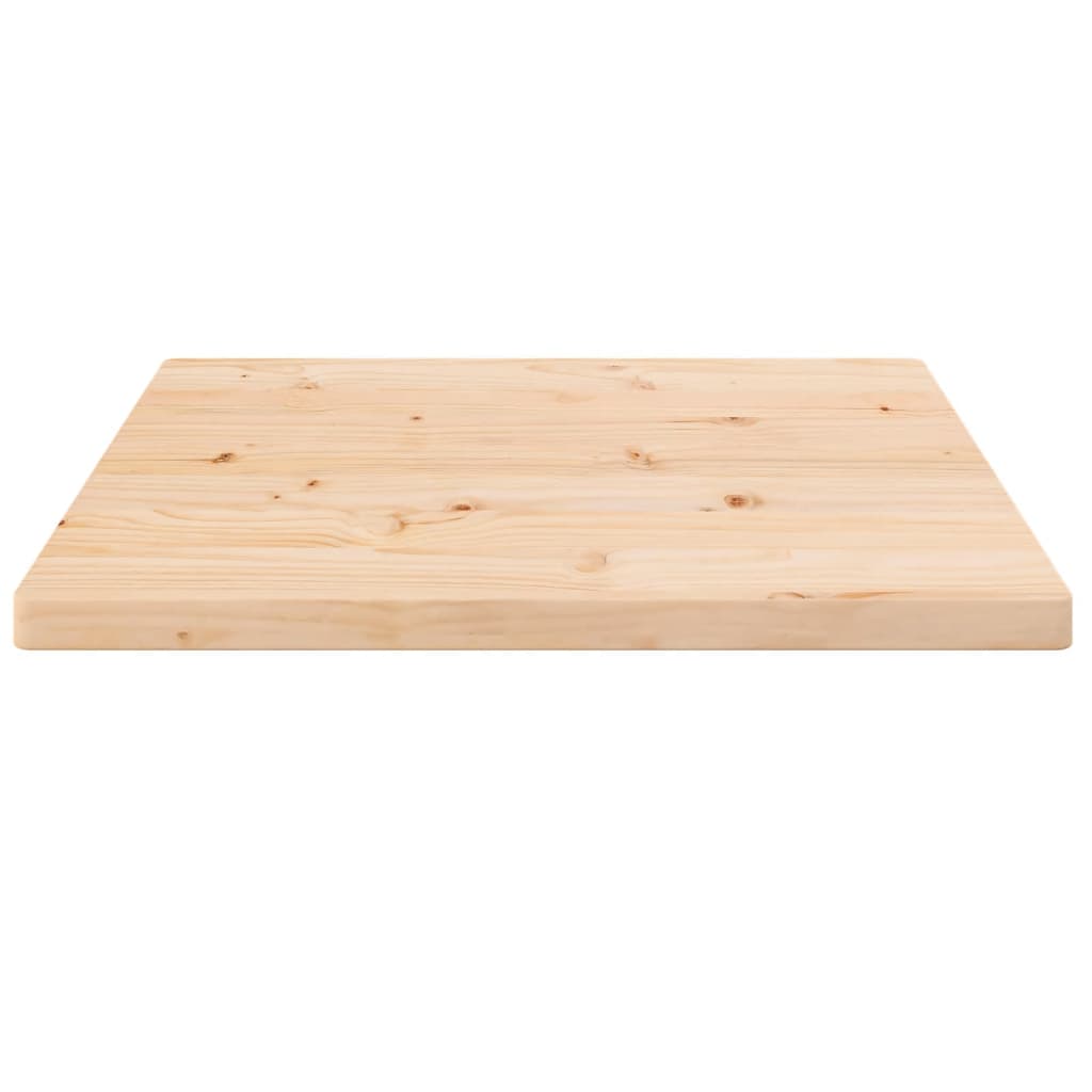 Solid Pine Square Tabletop 40x40x2.5 cm – Durable & Stylish