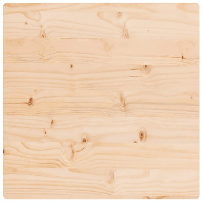 Solid Pine Square Tabletop 40x40x2.5 cm – Durable & Stylish