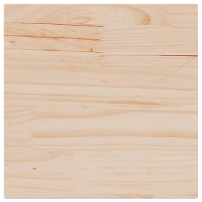 Solid Pine Square Tabletop 40x40x2.5 cm – Durable & Stylish