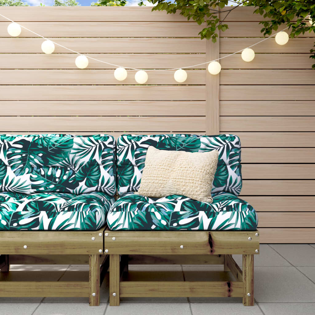 Garden Middle Sofa - Impregnated Pine Wood Furniture