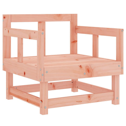 Solid Wood Douglas Garden Chairs Set of 2 - Natural Finish