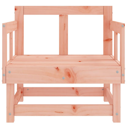 Solid Wood Douglas Garden Chairs Set of 2 - Natural Finish