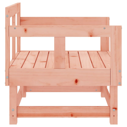 Solid Wood Douglas Garden Chairs Set of 2 - Natural Finish