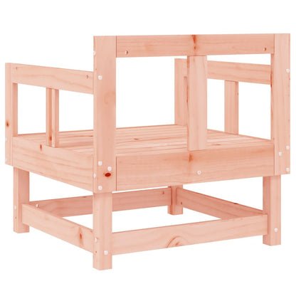 Solid Wood Douglas Garden Chairs Set of 2 - Natural Finish