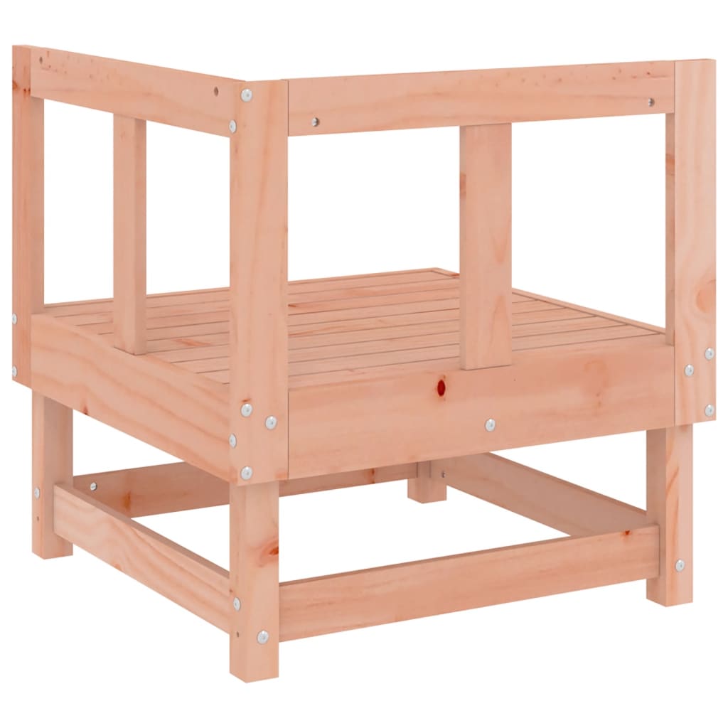 2-Piece Solid Wood Douglas Garden Corner Sofas Set