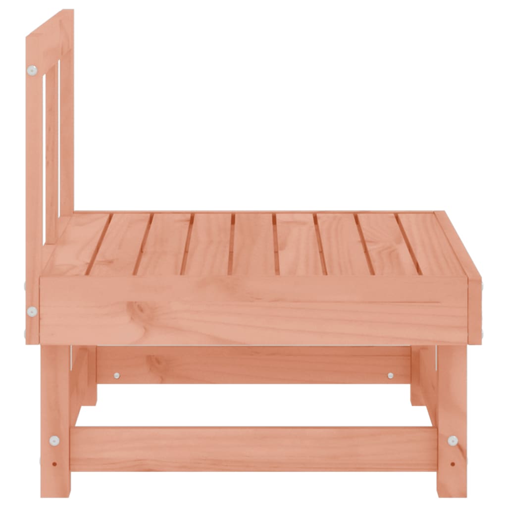 Solid Wood Douglas Garden Middle Sofas - 2 Piece Set