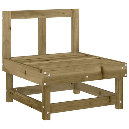 3 Piece Pine Wood Garden Lounge Set - Durable & Stylish Outdoor