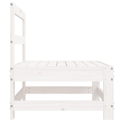 White Pine Wood Garden Middle Sofa - Solid & Stylish Seating