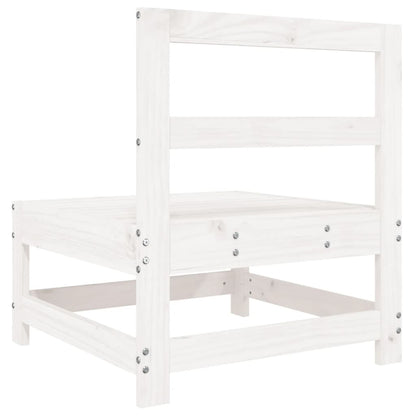White Pine Wood Garden Middle Sofa - Solid & Stylish Seating